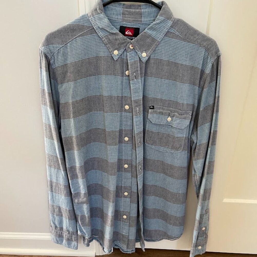 Men's Quicksilver Button Down Shirt